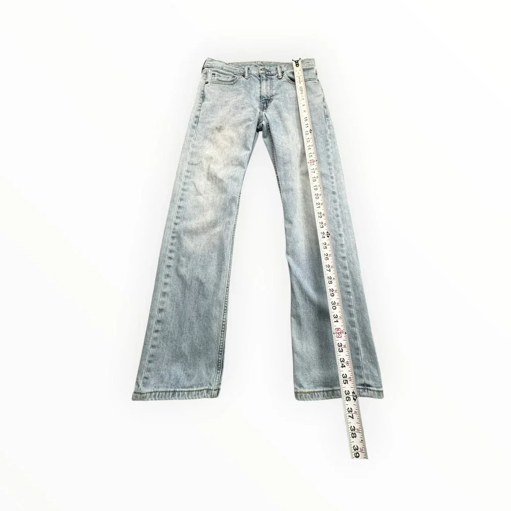 Levi's Jeans Mens 31x30 Light Wash 514 Straight Leg Denim Classic Casual‎